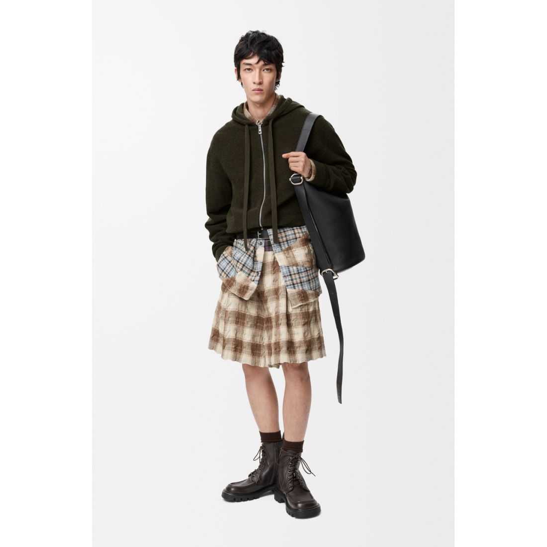 Sweatshirt à capuche  'Anagram Zip-Up' pour Hommes