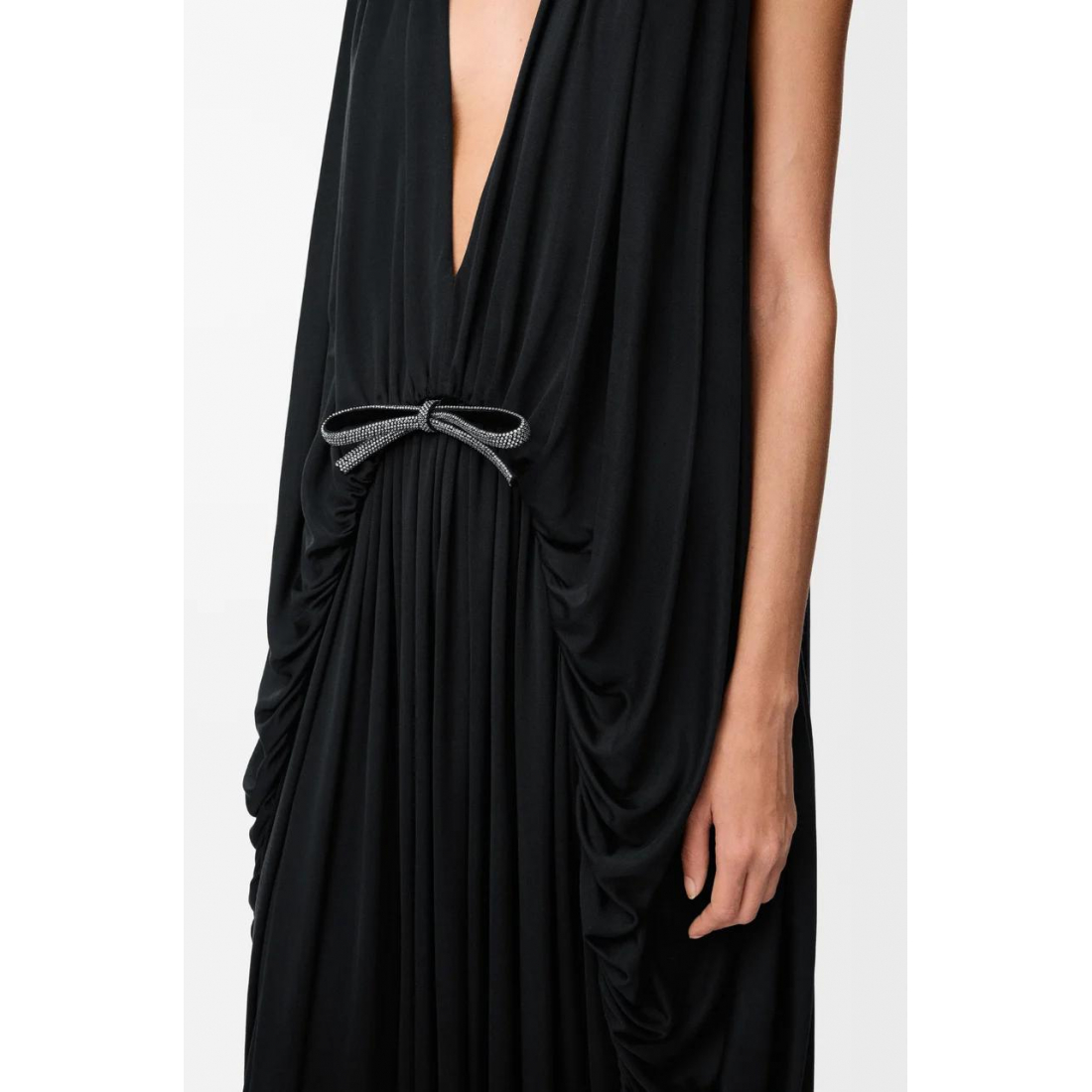 Robe maxi 'Draped' pour Femmes