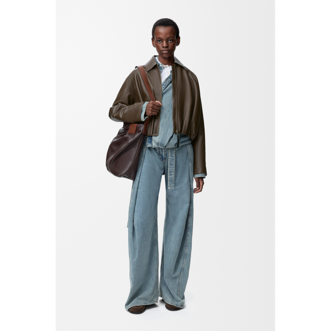 Blouson bomber 'Draped' pour Femmes