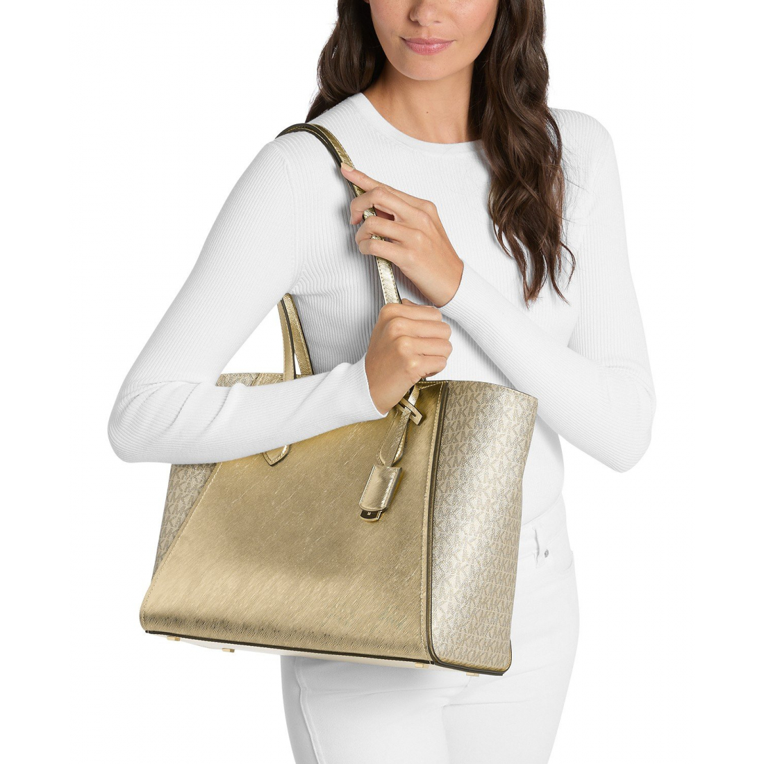 'Michael Kors Taryn Large Leather Tote bag' für Damen