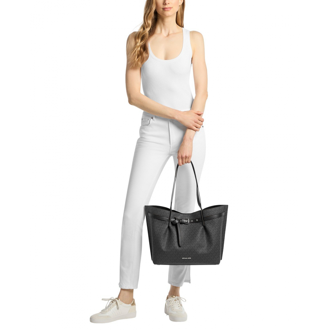 Women's 'Emilia Large East West Center Zip Pocket Tote Bag'