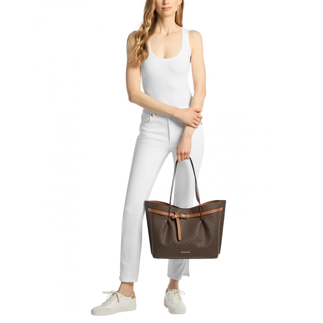 Women's 'Emilia Large East West Center Zip Pocket Tote Bag'