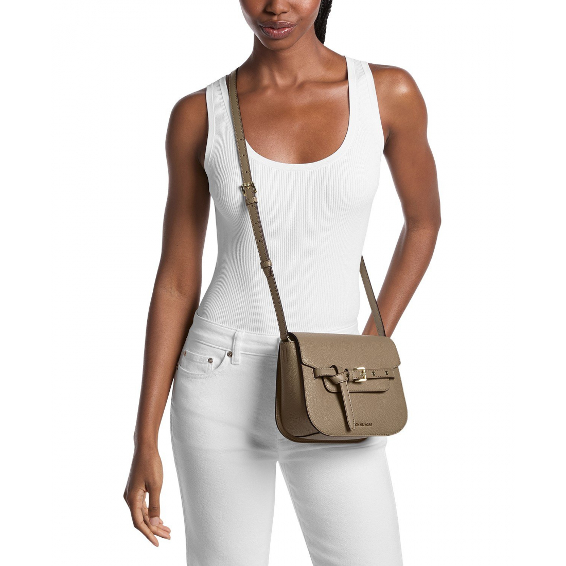Women's 'Emilia Small Saddle Crossbody Bag'