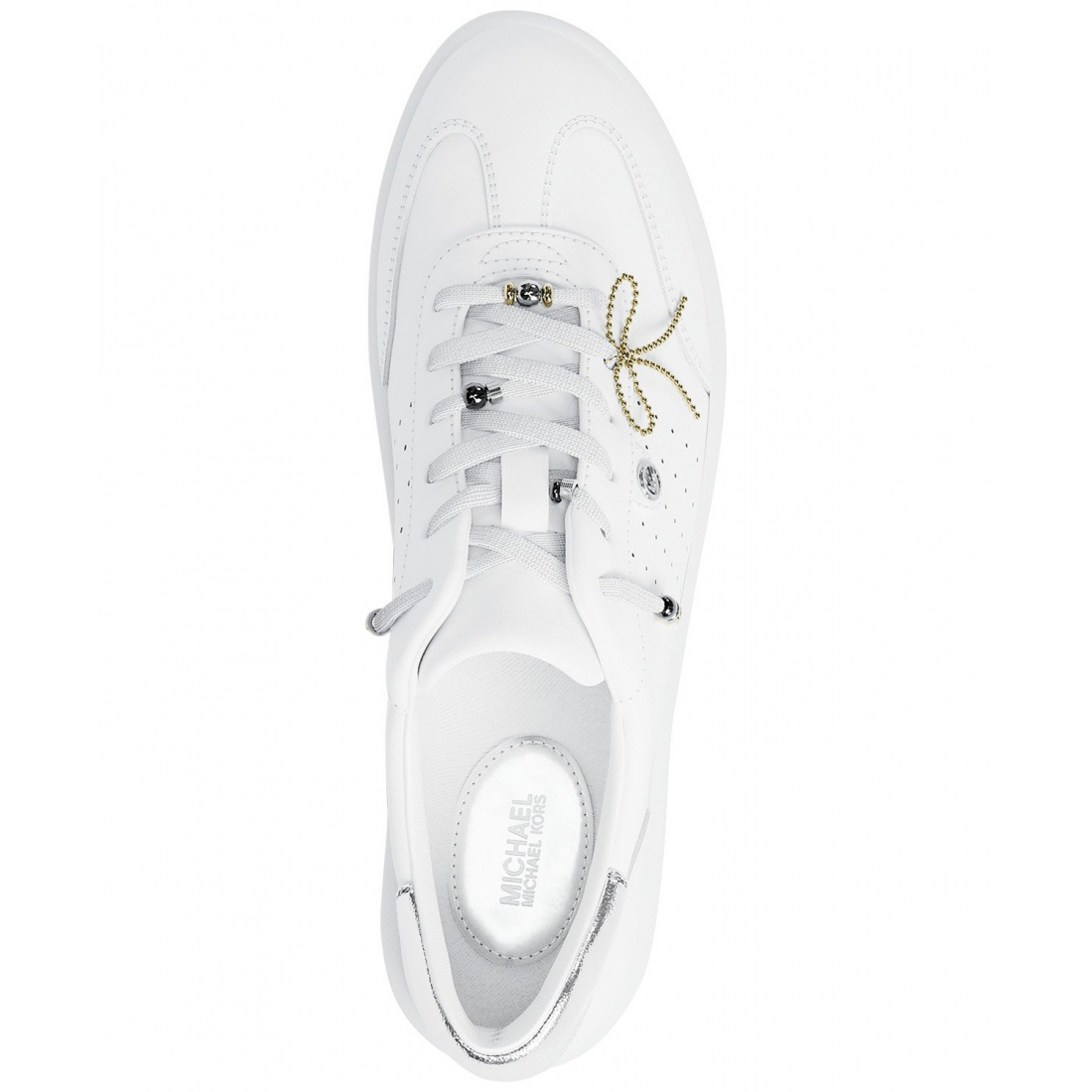 'Scotty Leather Lace-up Sneakers with Charms' pour Femmes