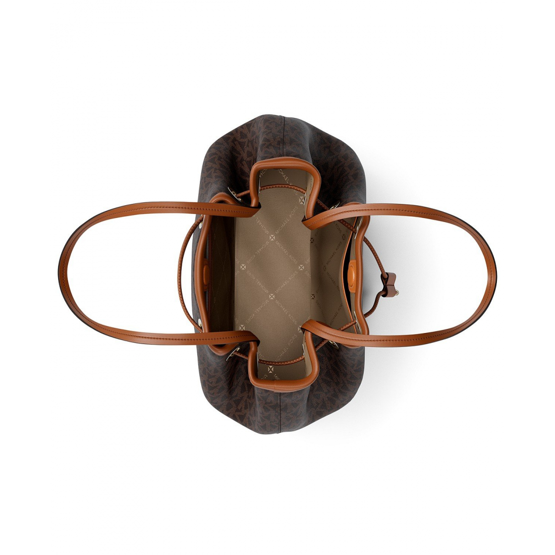 'Michael Kors Avery Signature Logo Bucket Messenger Handbag' pour Femmes