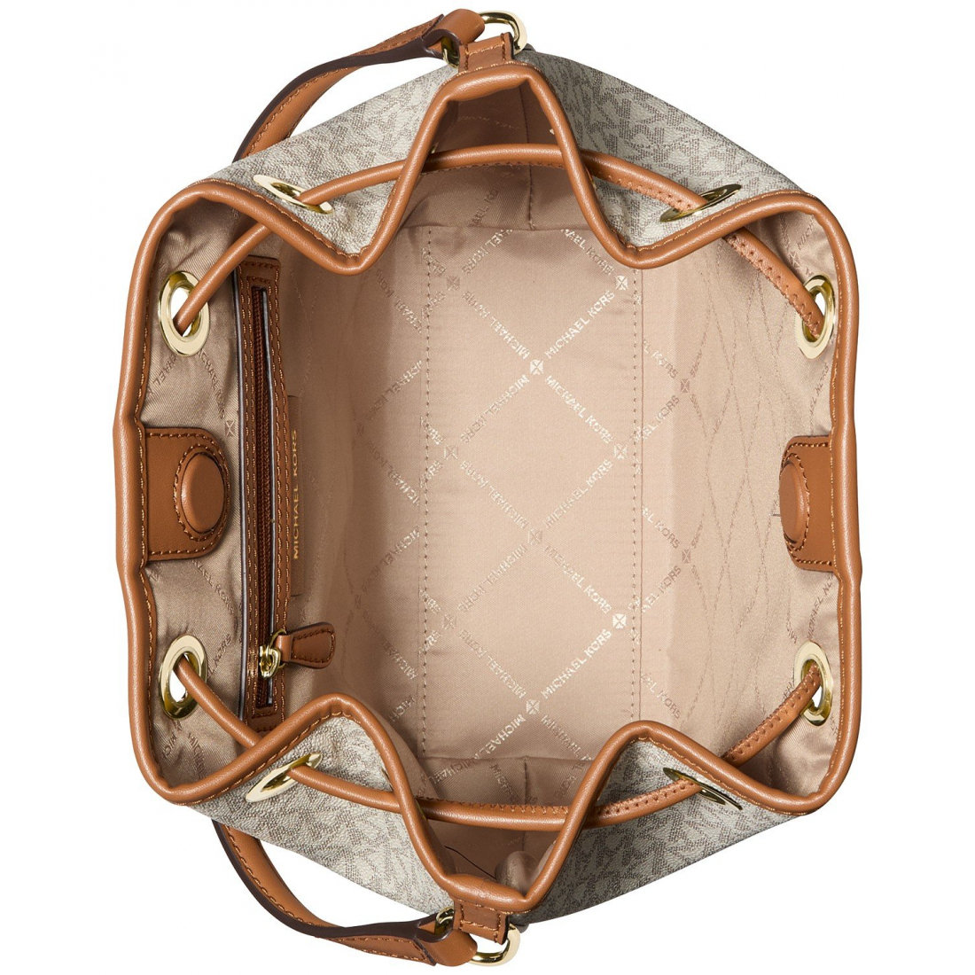 'Michael Kors Avery Signature Logo Bucket Messenger Handbag' pour Femmes