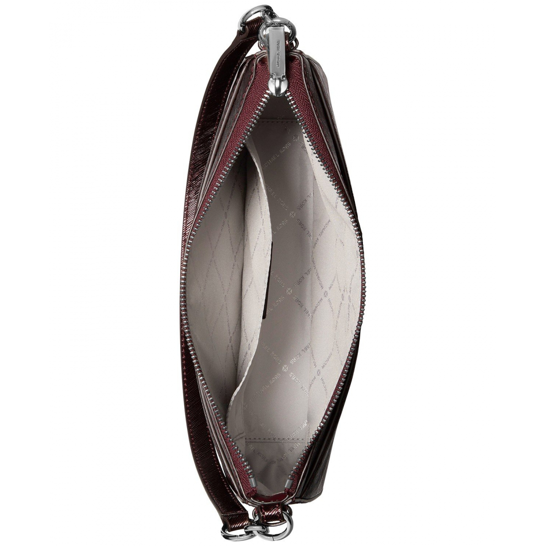 Women's 'Michael Kors Jet Set Top Zip Pouchette Crossbody Bag'