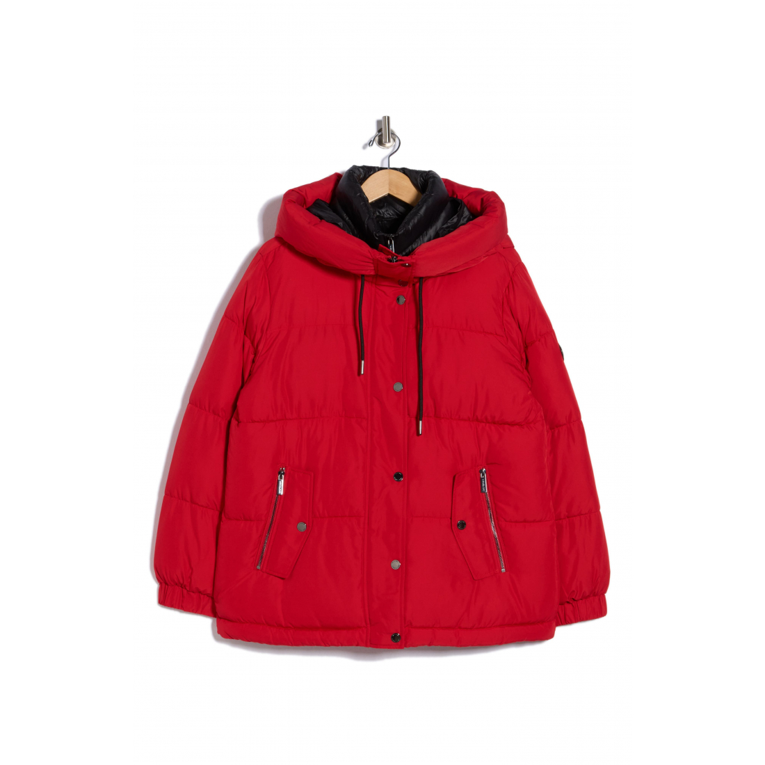 'Hooded Puffer Jacket with Bib' für Damen