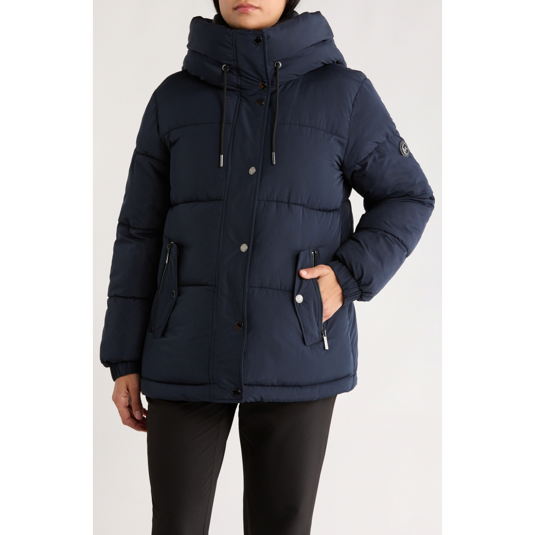 'Hooded Puffer Jacket with Bib' für Damen