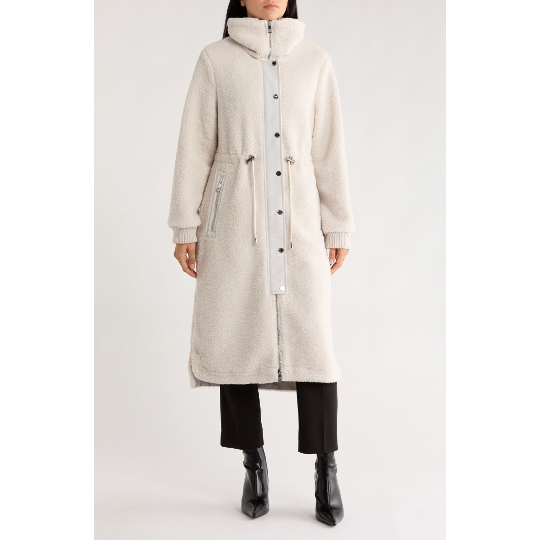'Faux Shearling Anorak Jacket' für Damen