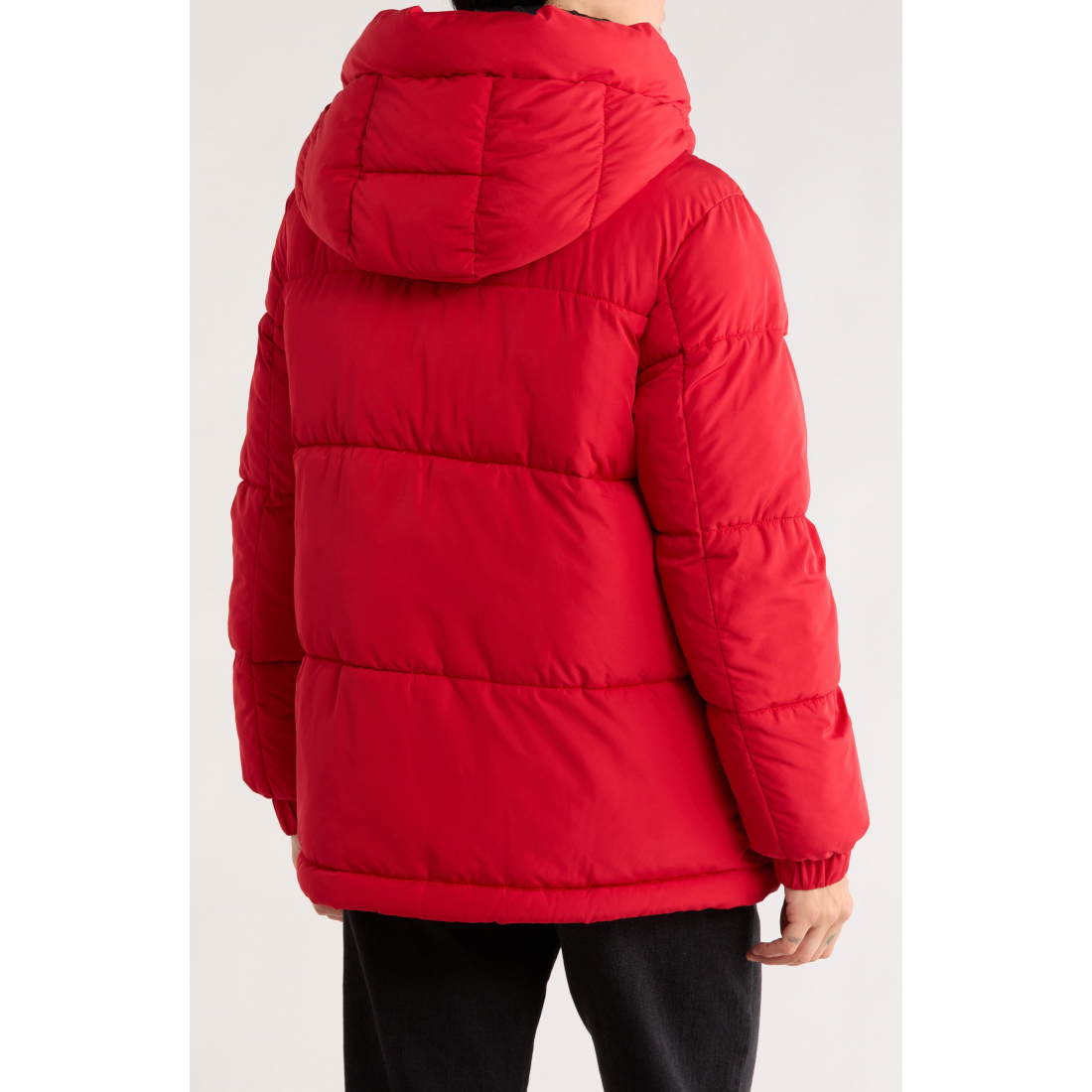 'Hooded Puffer Jacket with Bib' für Damen
