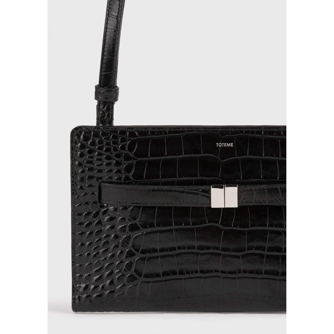 Sac à bandoulière 'Belted Croco-Embossed' pour Femmes
