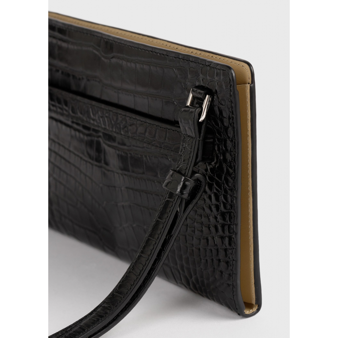 Sac à bandoulière 'Belted Croco-Embossed' pour Femmes