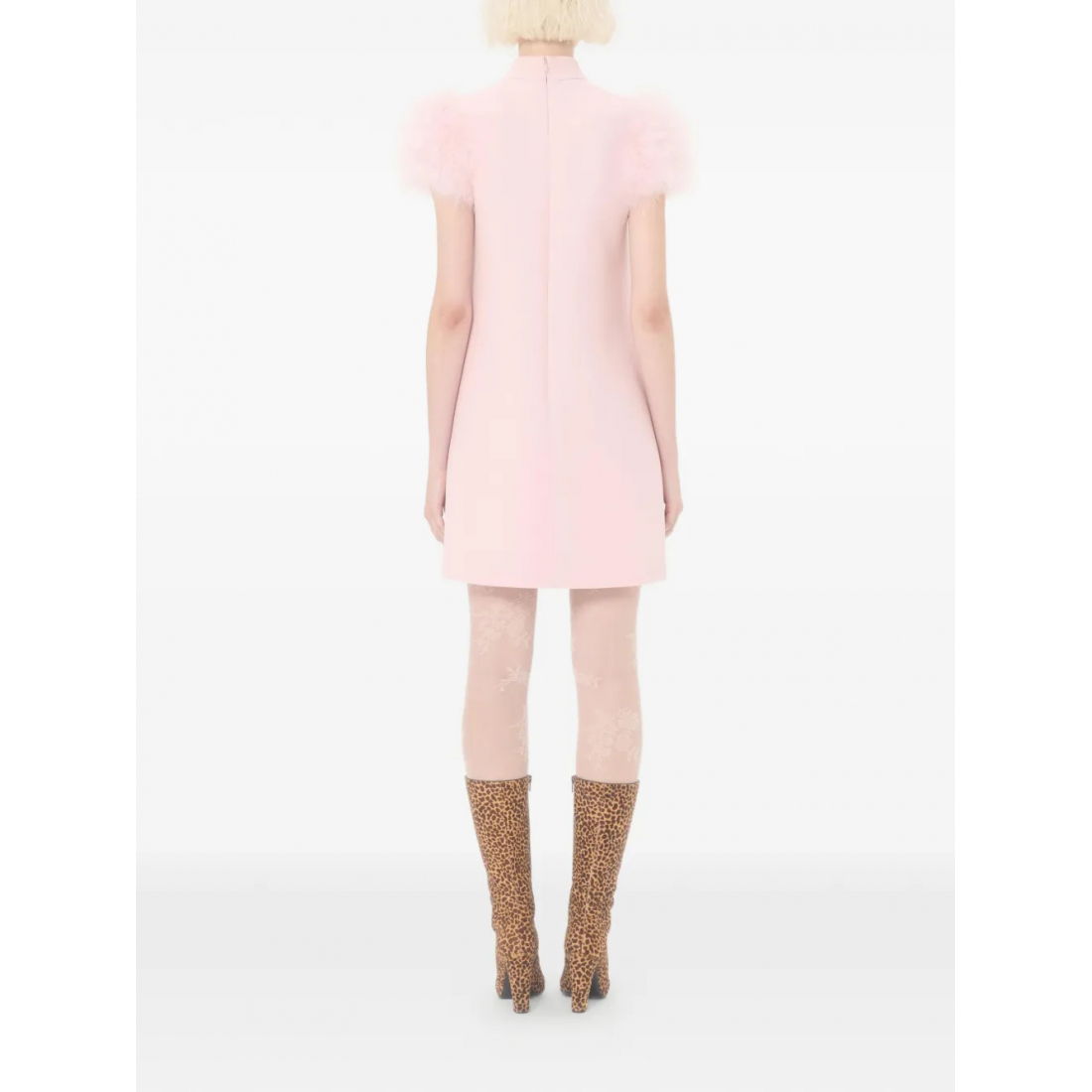 Women's 'Feathers-Detail' Mini Dress