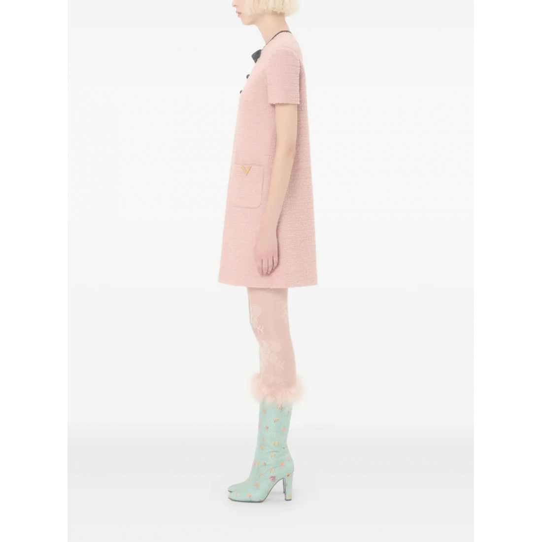 Women's 'Bow-Detail' Mini Dress