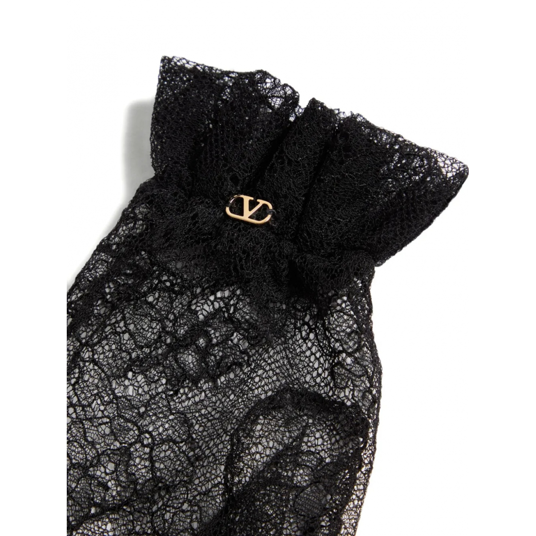 Women's 'Lace-Embellished' Gloves