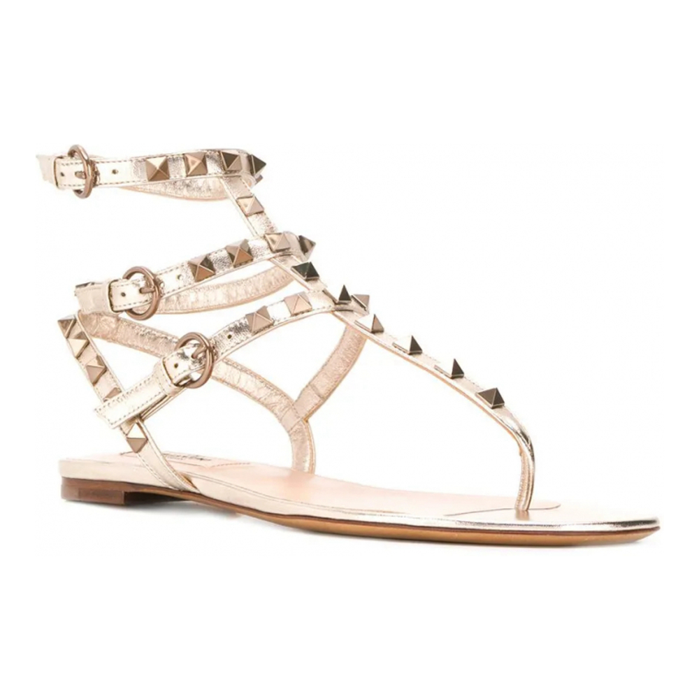 Sandales à brides 'Rockstud Metallic' pour Femmes