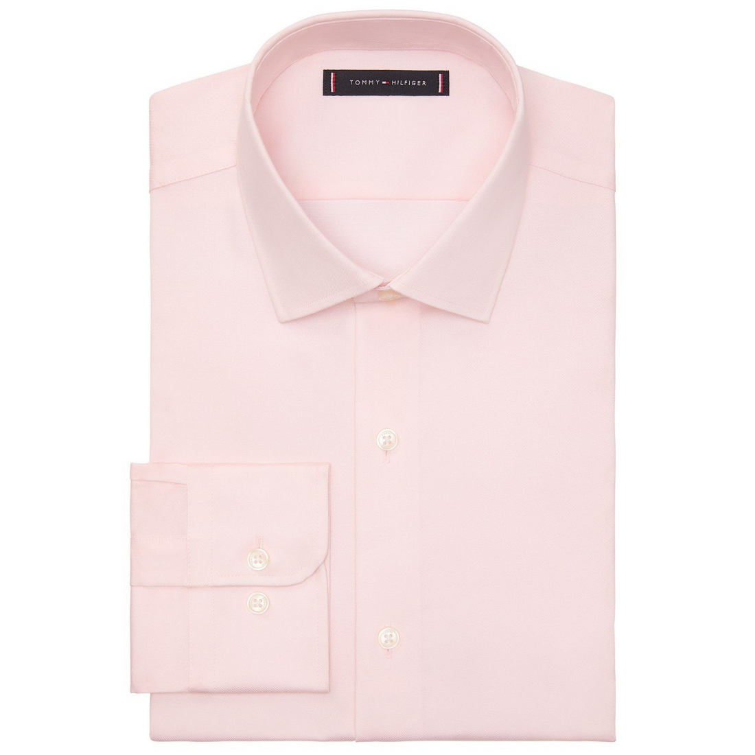 'Regular-Fit Twill Dress Shirt' pour Hommes