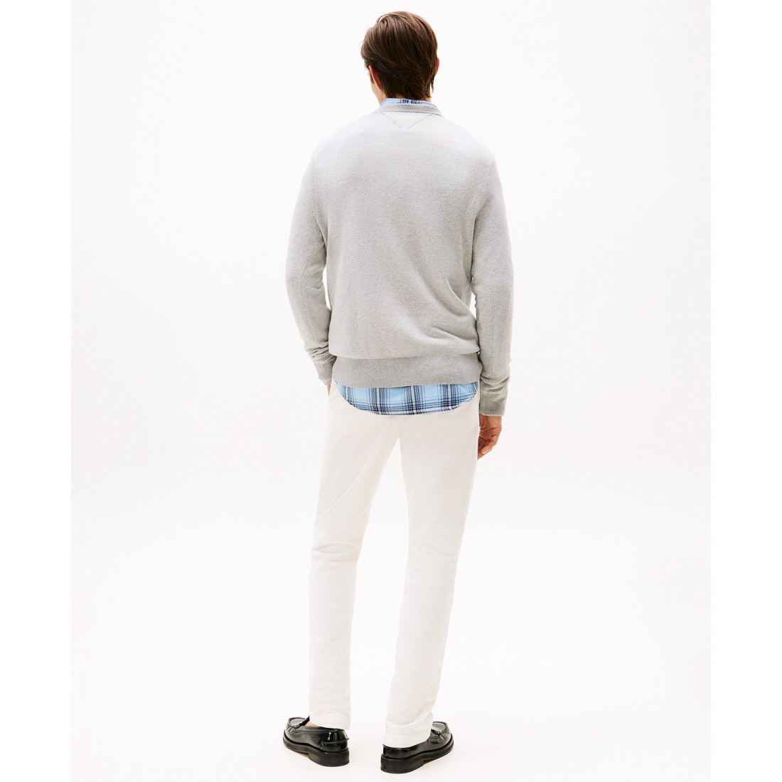 'Pima Cotton Cashmere Crew Sweater' pour Hommes