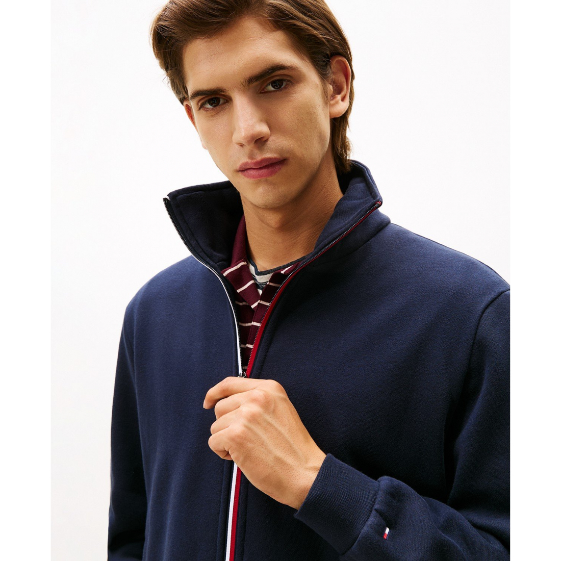 'Global Stripe Zip-Through Jacket' pour Hommes