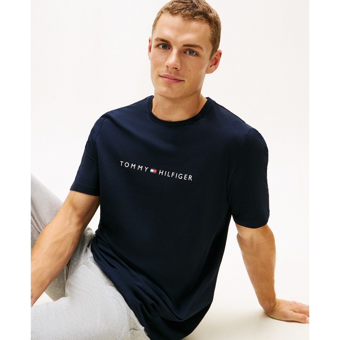 'Sueded Jersey Top and Pajama Sleep, 2-Piece Set' pour Hommes