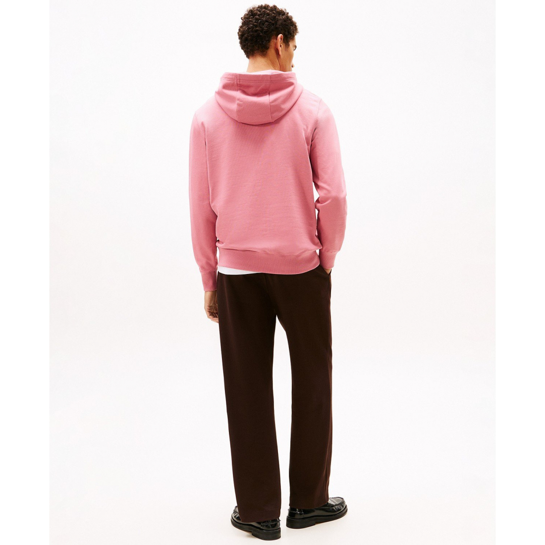 'Regular-Fit Essential Terry Hoodie' pour Hommes