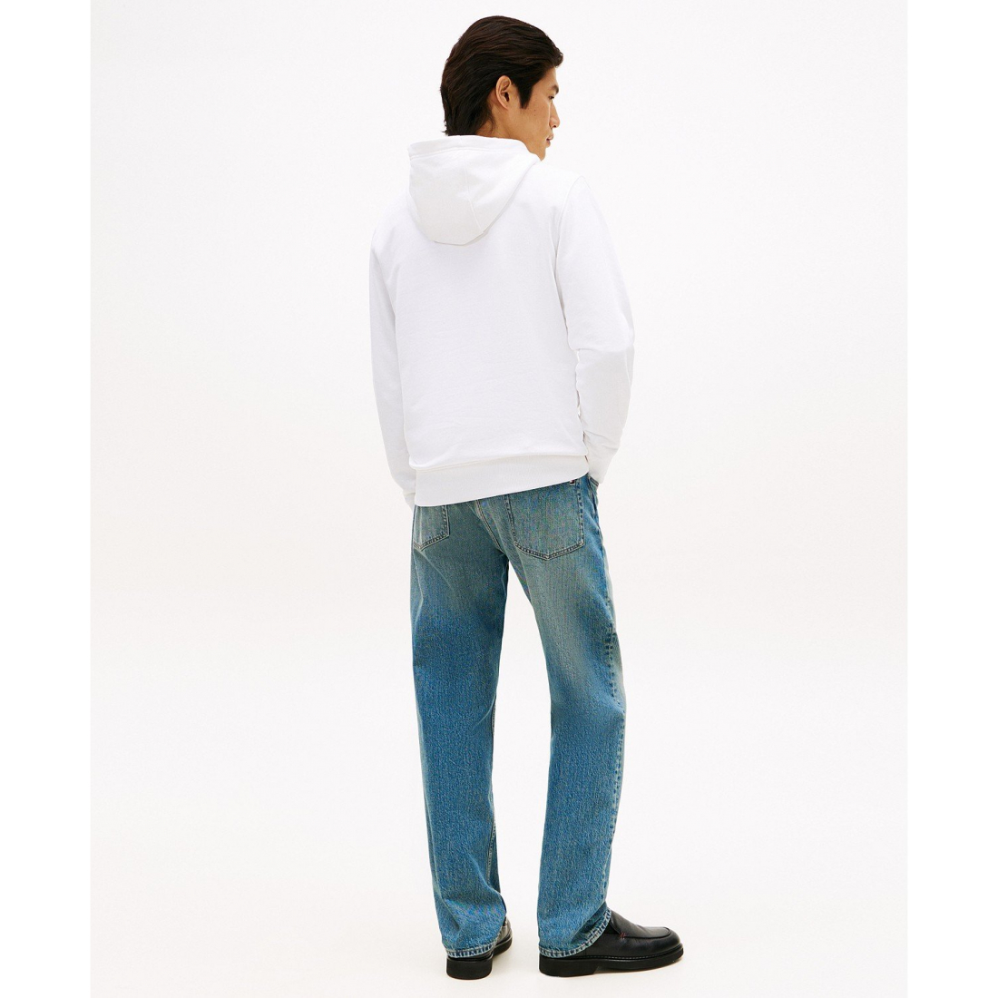 'Regular-Fit Essential Terry Hoodie' pour Hommes