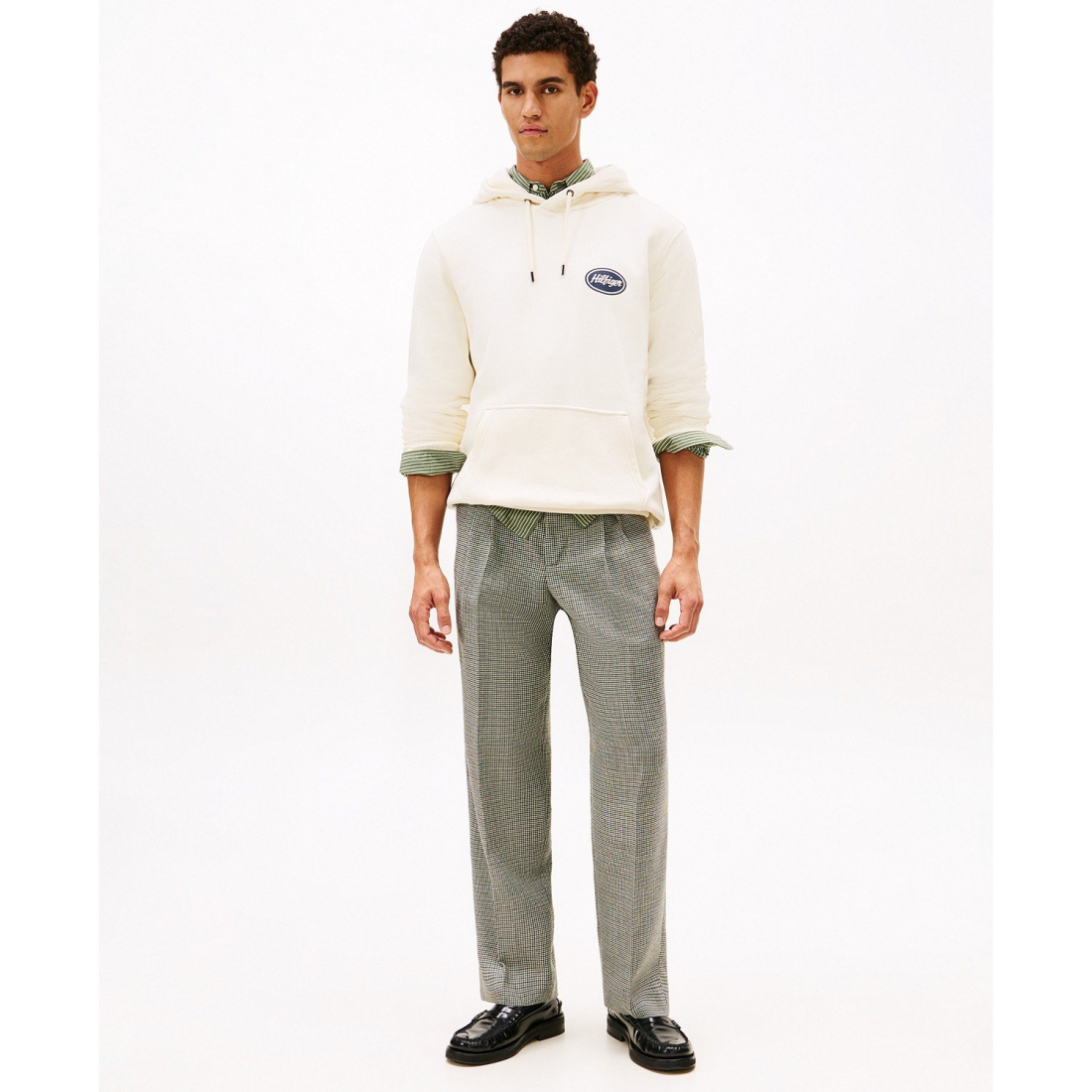 'Regular-Fit Service Station Hoodie' pour Hommes