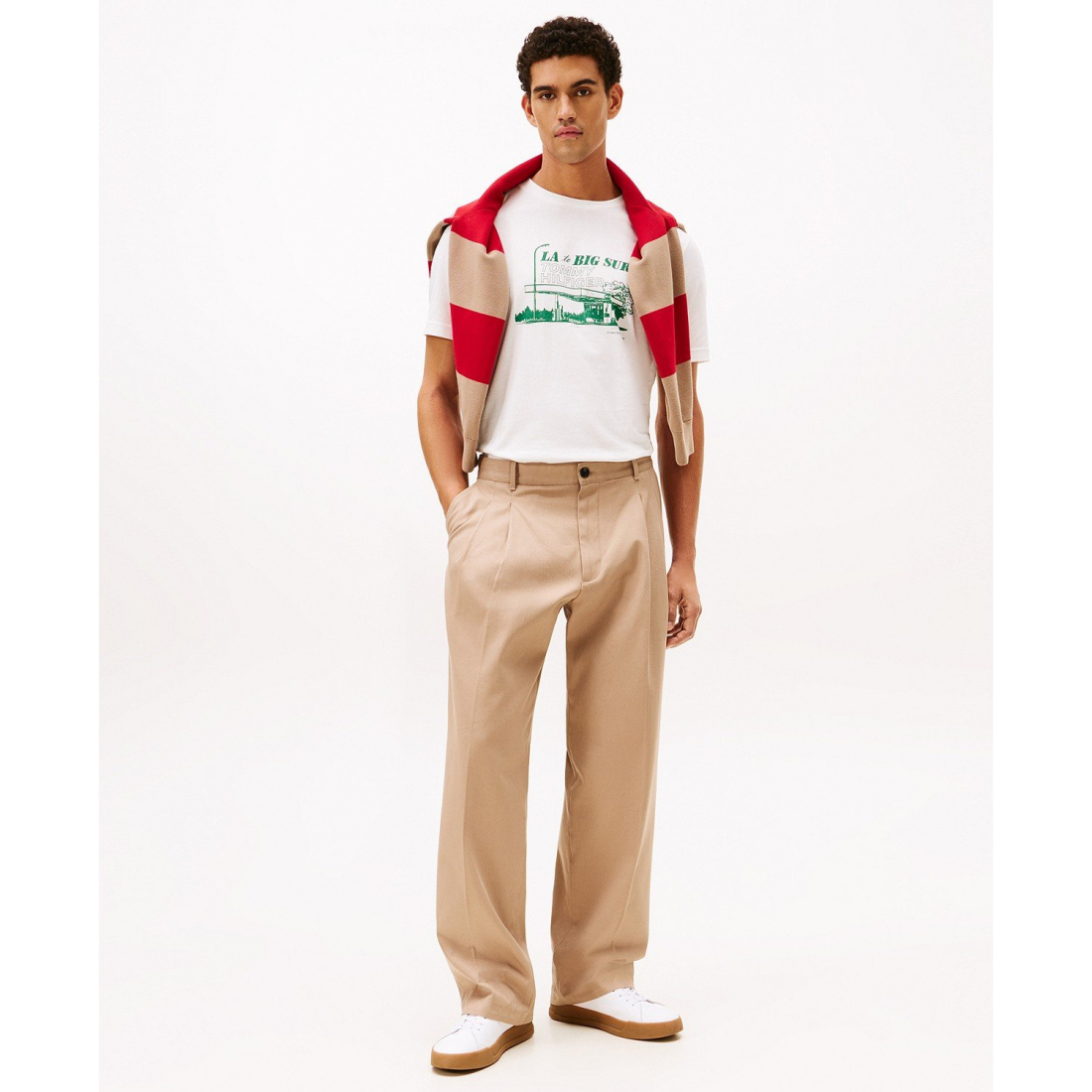 'Photo Print Graphic T-Shirt' pour Hommes