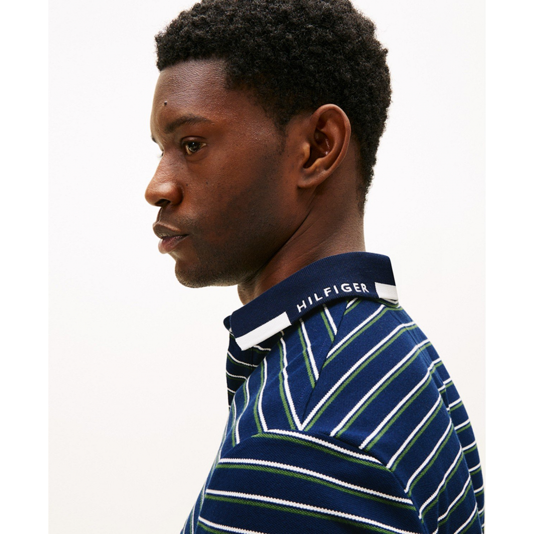 'Pique Graphic Collar Polo Shirt' für Herren