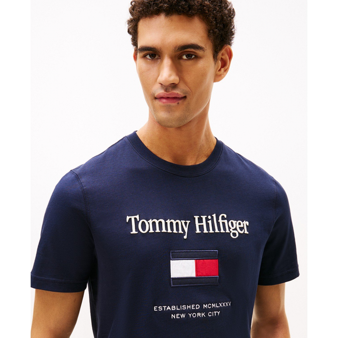 'Logo Embroidered Flag T-Shirt' für Herren