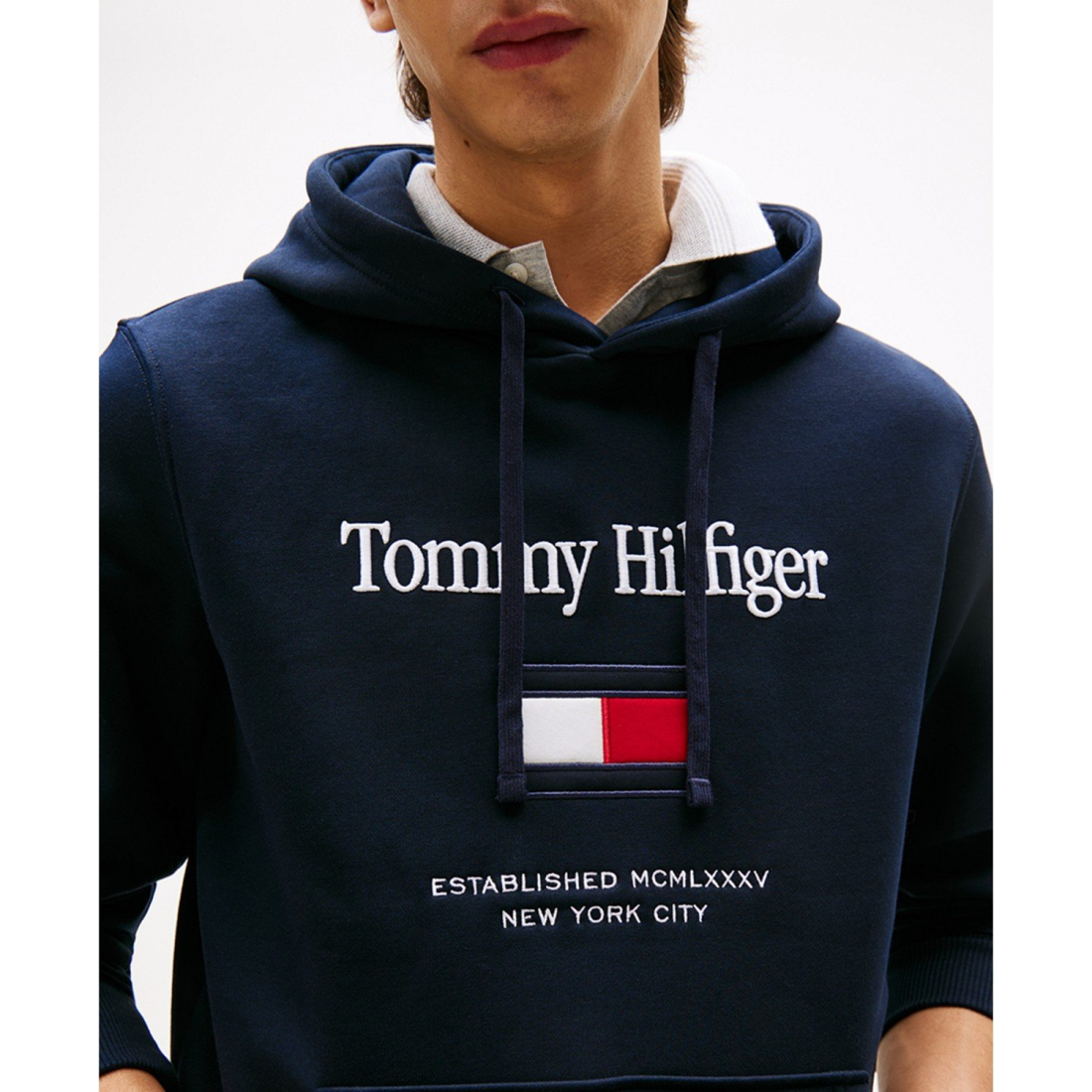 'Embroidered Flag Hoodie' für Herren