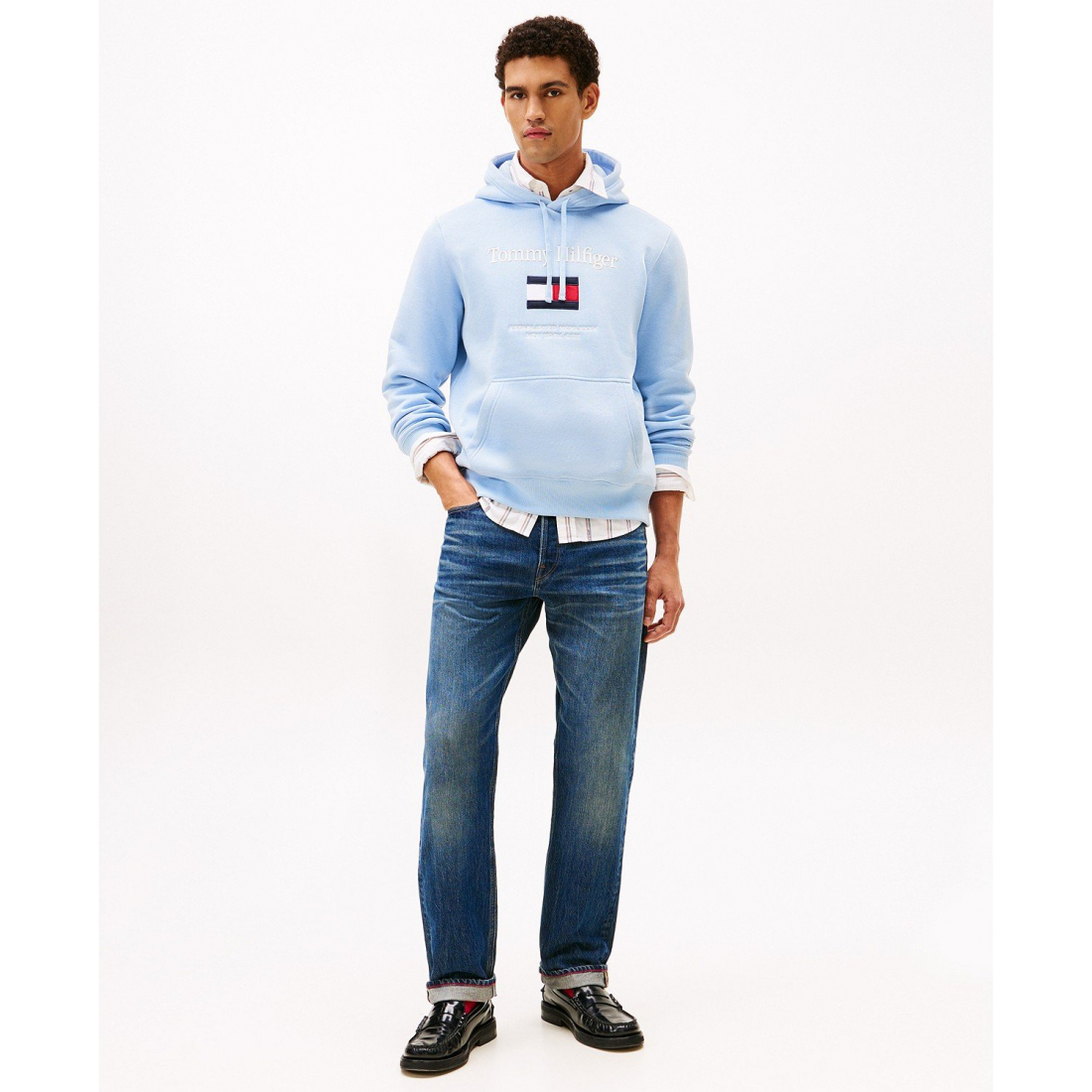 'Embroidered Flag Hoodie' für Herren