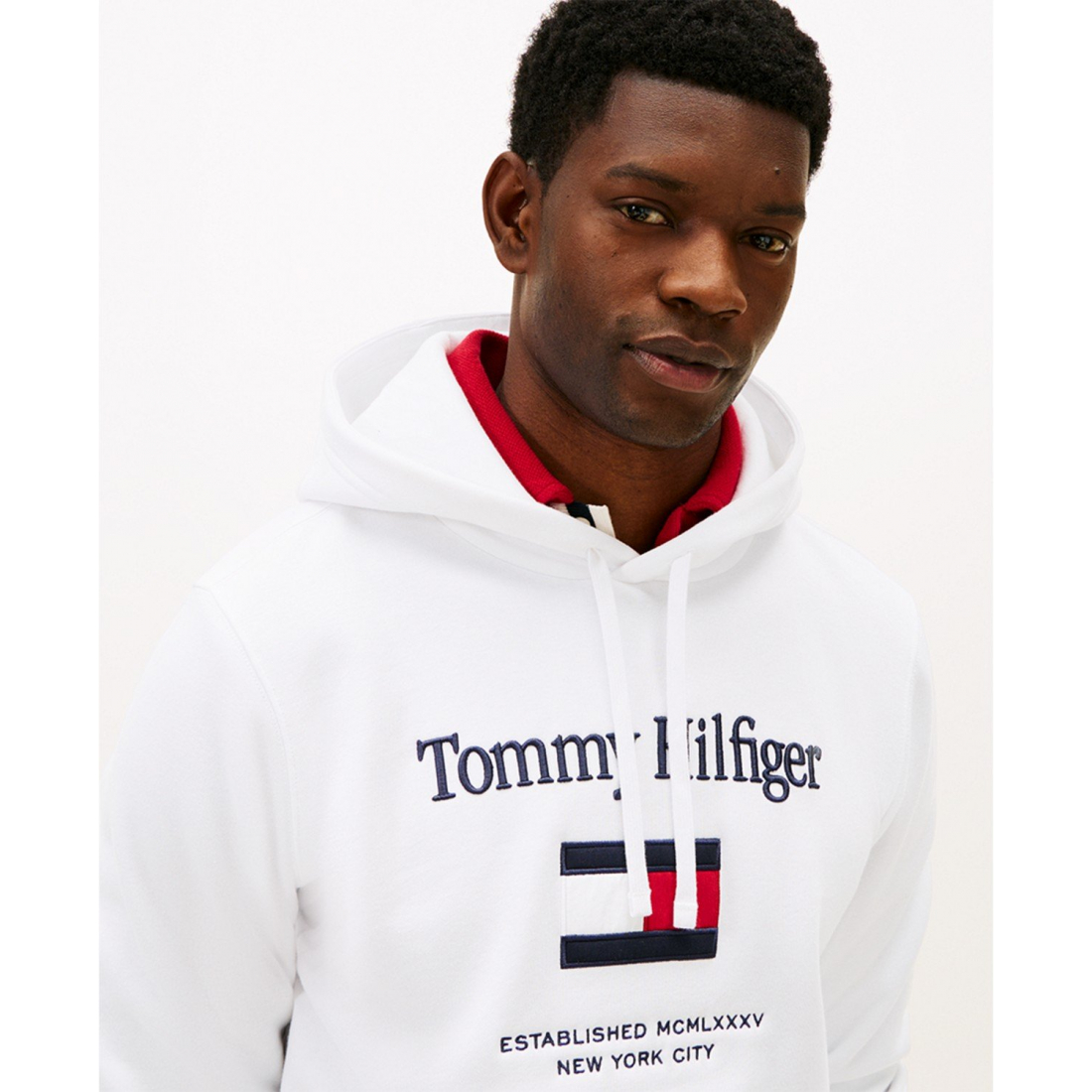 'Embroidered Flag Hoodie' für Herren