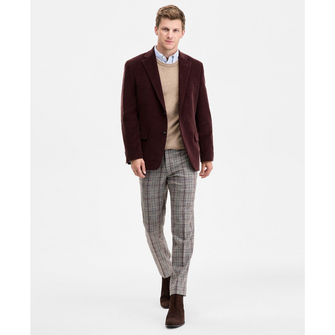'Modern-Fit Corduroy Sport Coat' pour Hommes