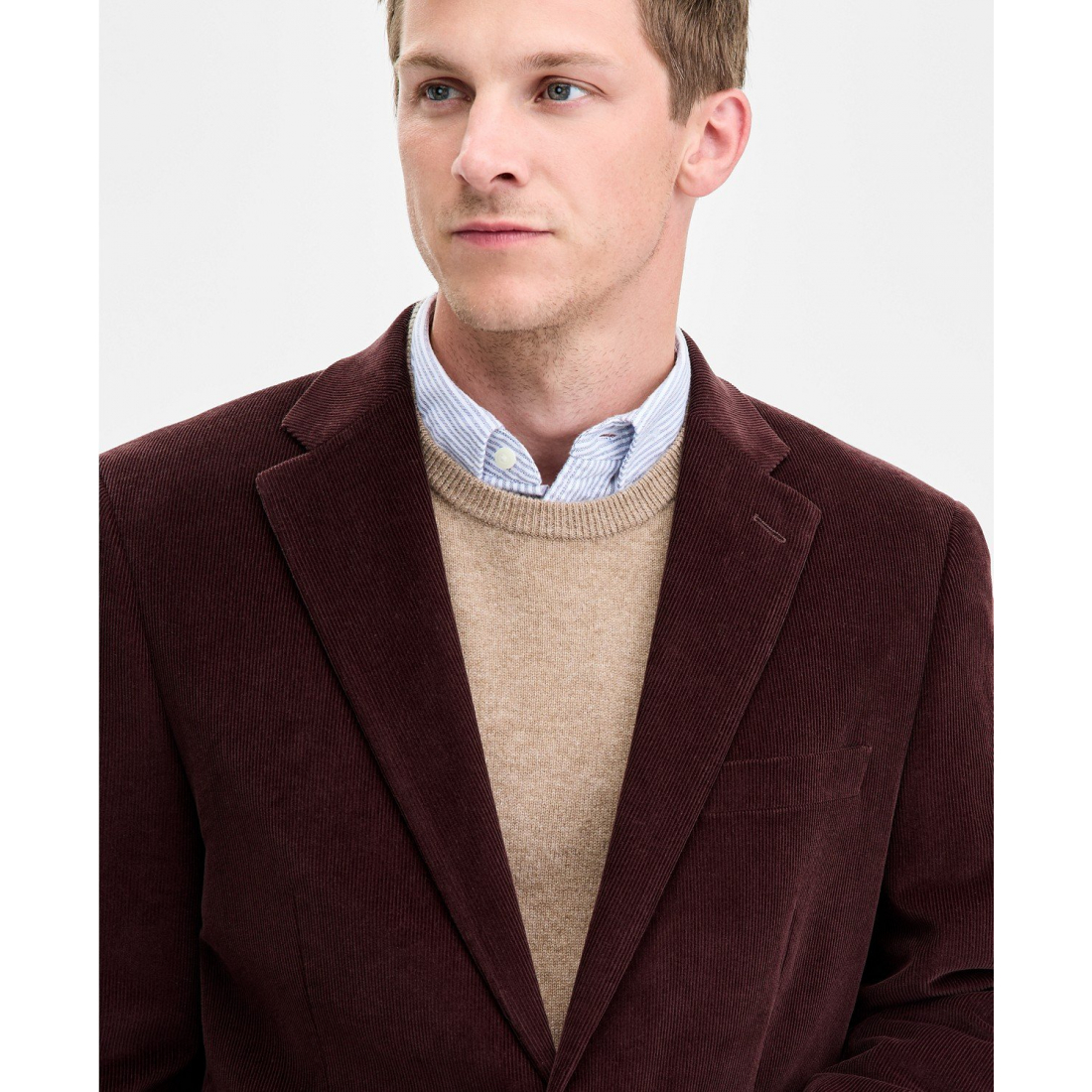 'Modern-Fit Corduroy Sport Coat' pour Hommes