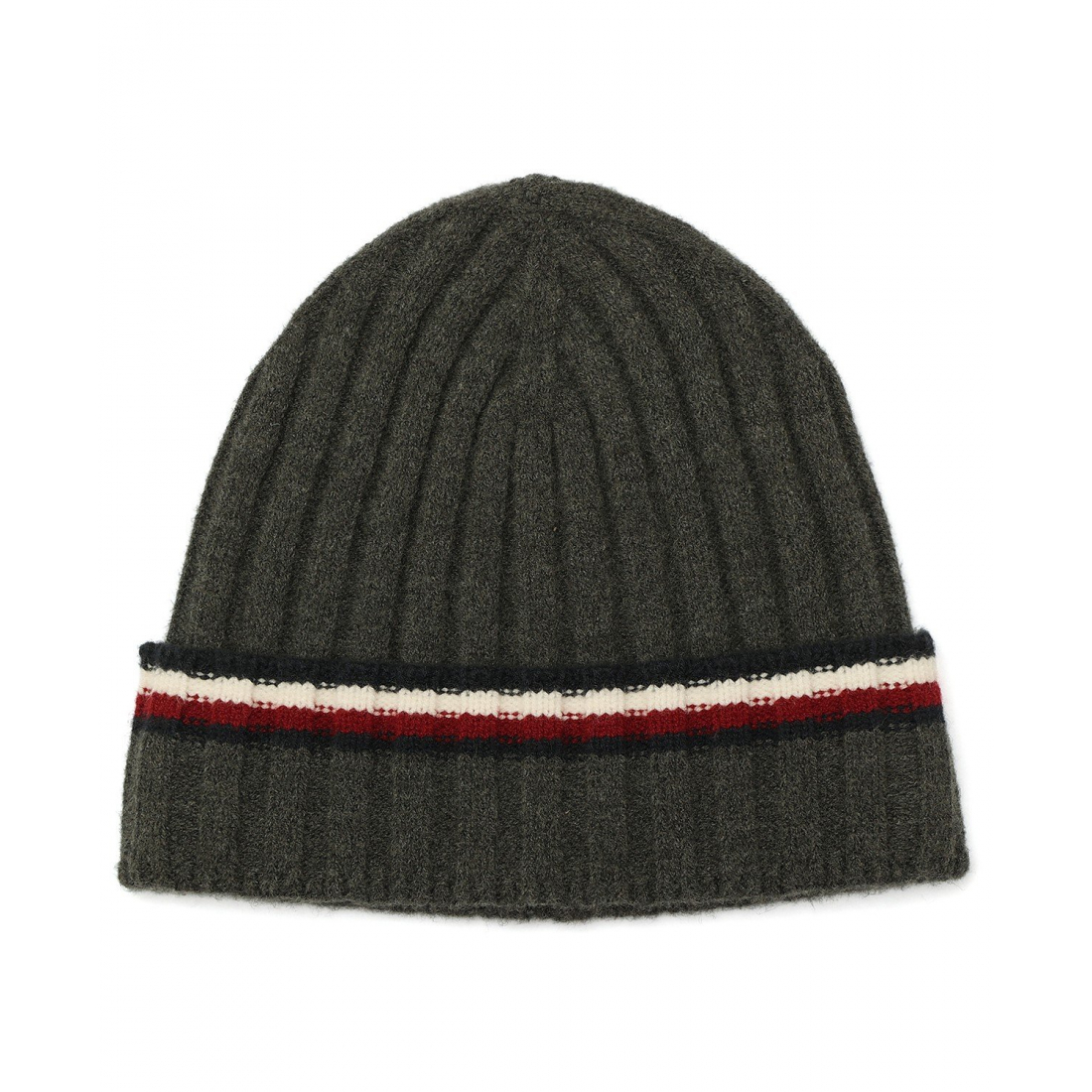 '2-Piece Wide Rib Global Stripe Cuff Beanie and Scarf Set' pour Hommes
