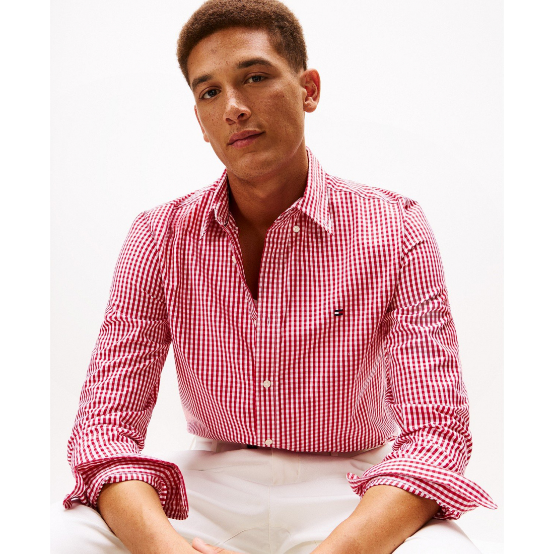 'Flex Poplin Big Gingham Shirt' für Herren