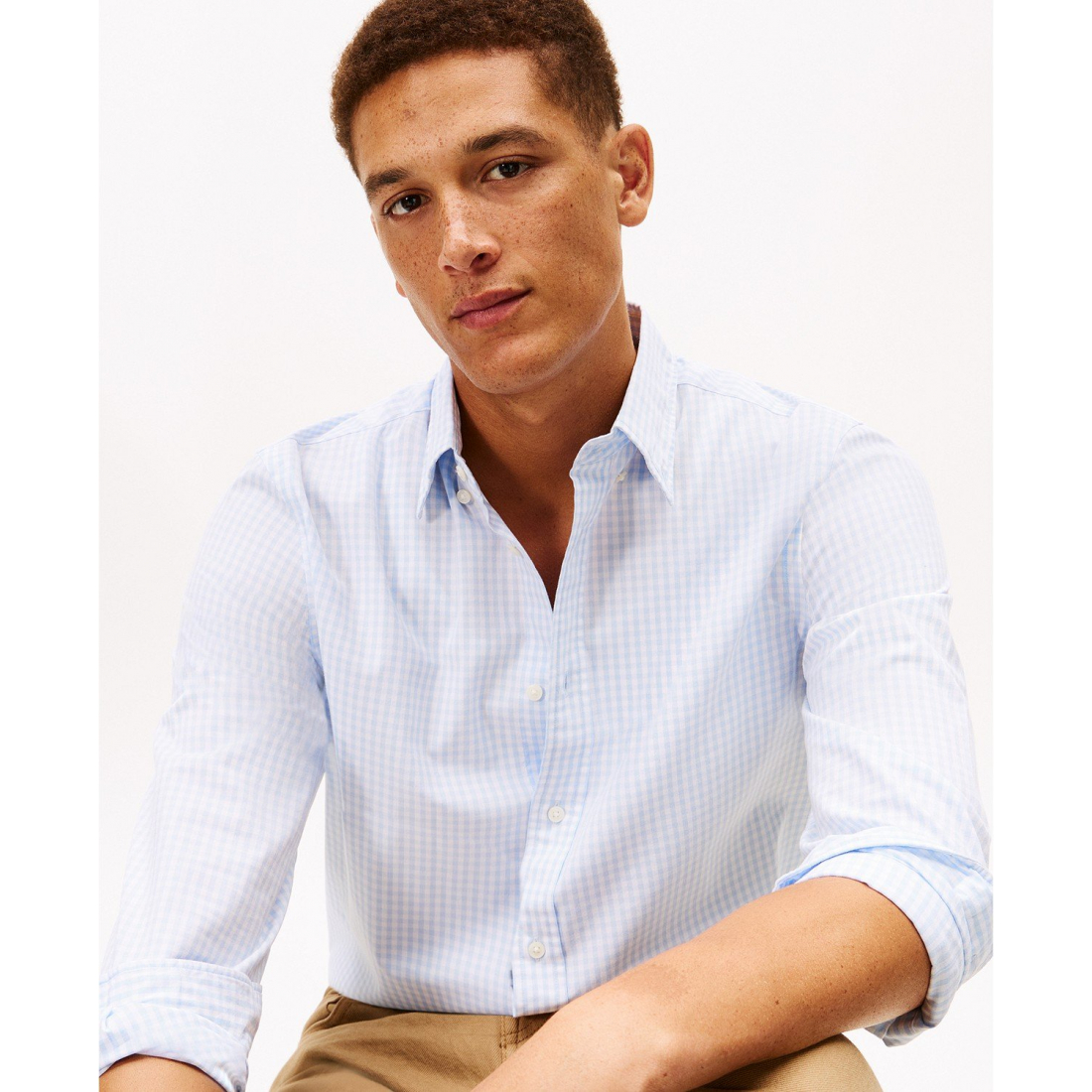 'Flex Poplin Big Gingham Shirt' für Herren