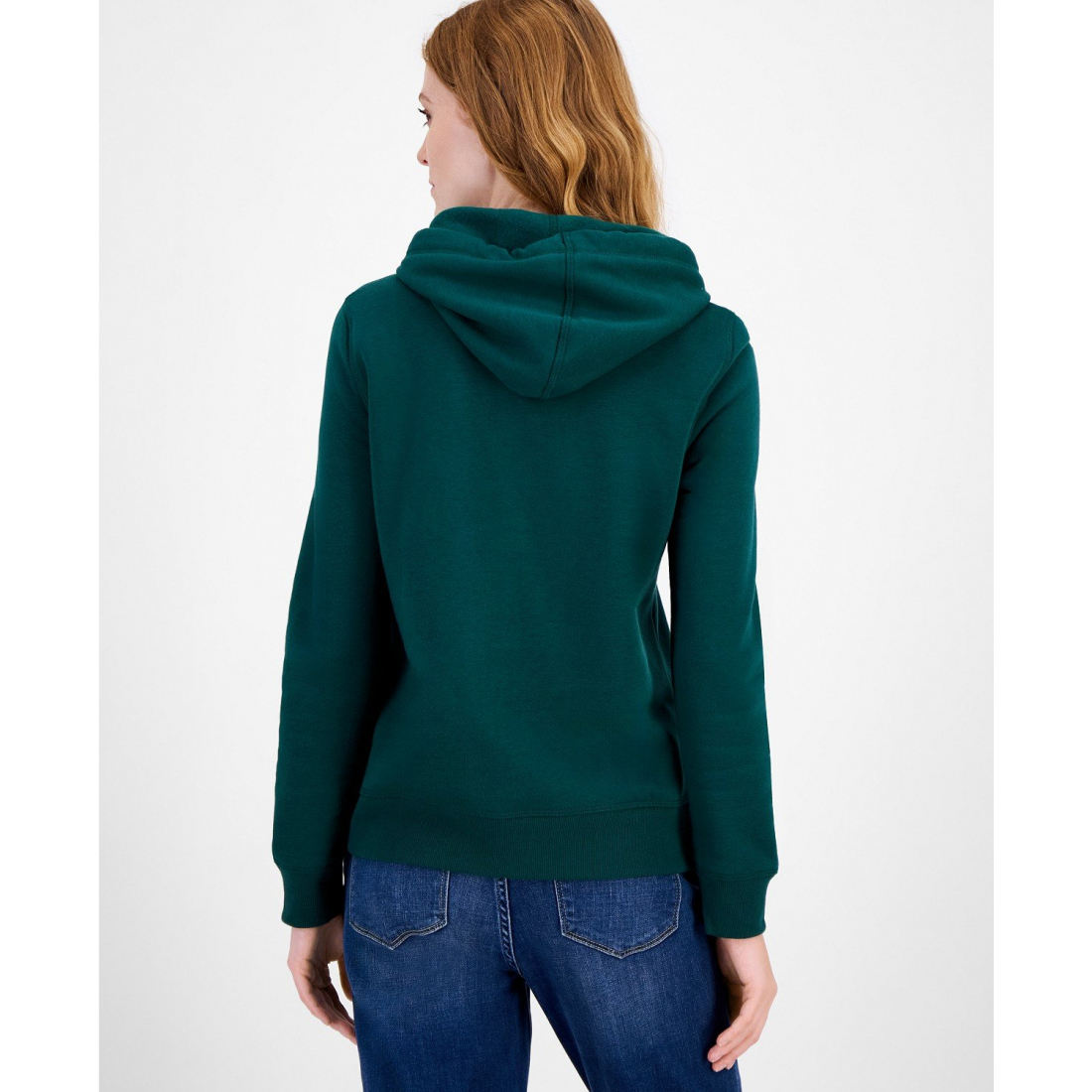 'Embroidered Logo Hooded Sweatshirt' pour Femmes