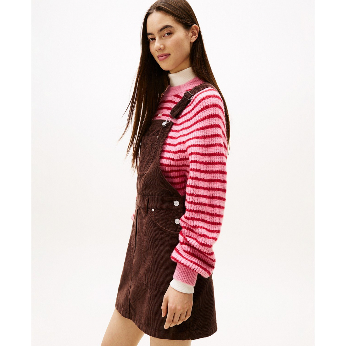 'Script Cord Dungarees Dress' für Damen