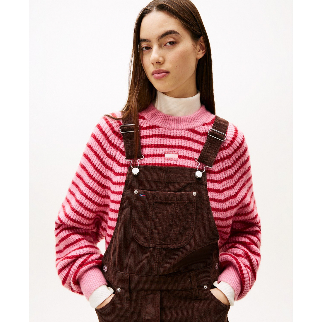'Script Cord Dungarees Dress' für Damen