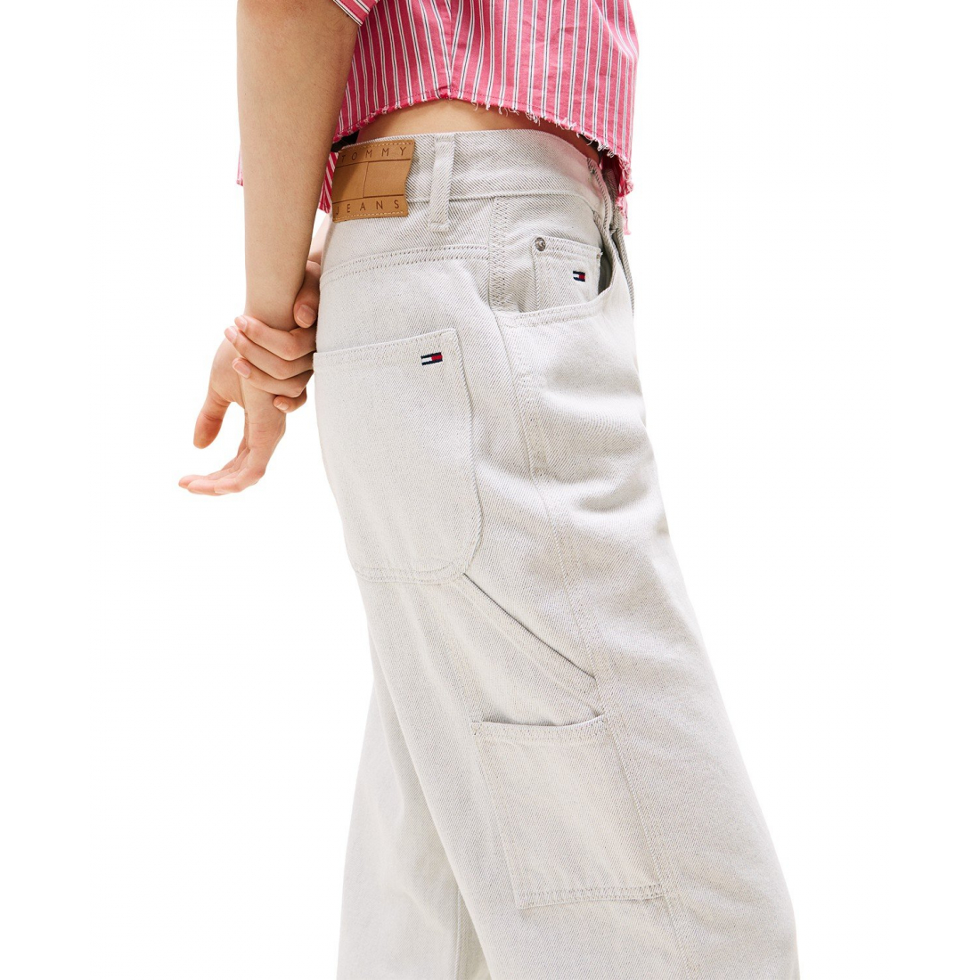 Women's 'Mia Mid-Rise Relaxed Straight-Leg Carpenter Jeans'