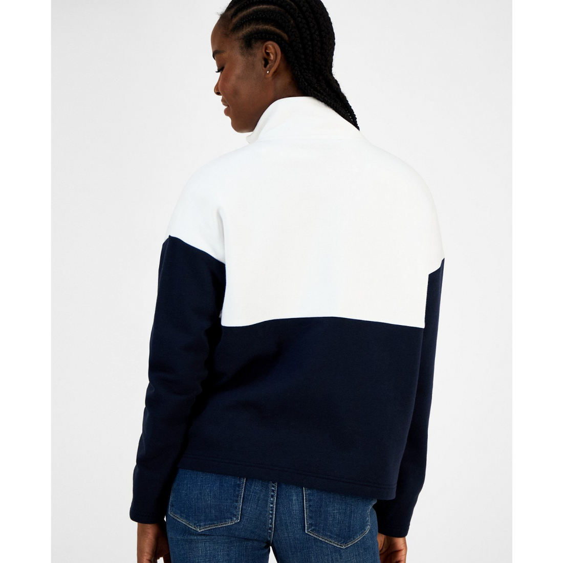 Women's 'Colorblock Quarter Zip Sweatshirt'