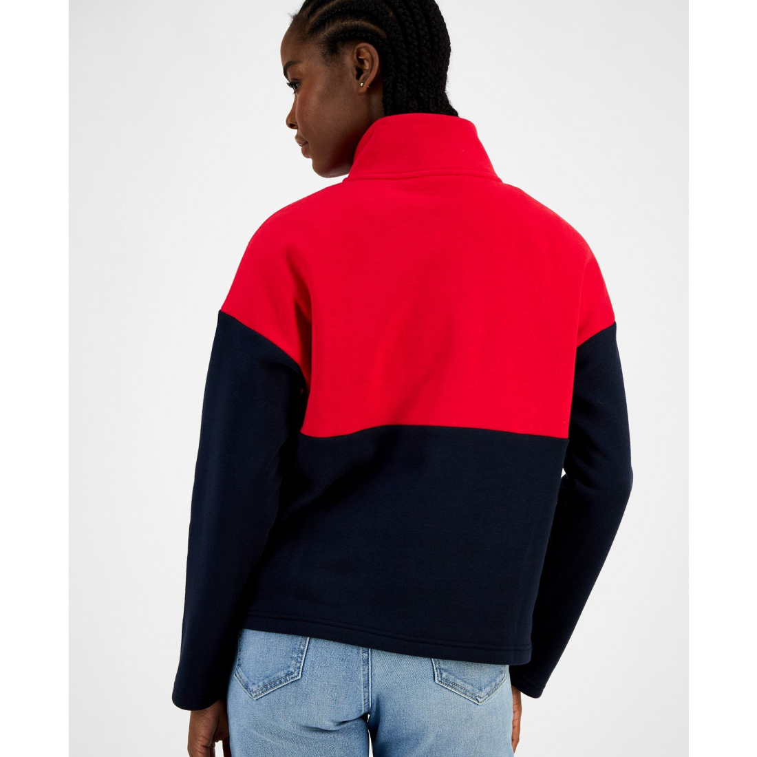 Women's 'Colorblock Quarter Zip Sweatshirt'