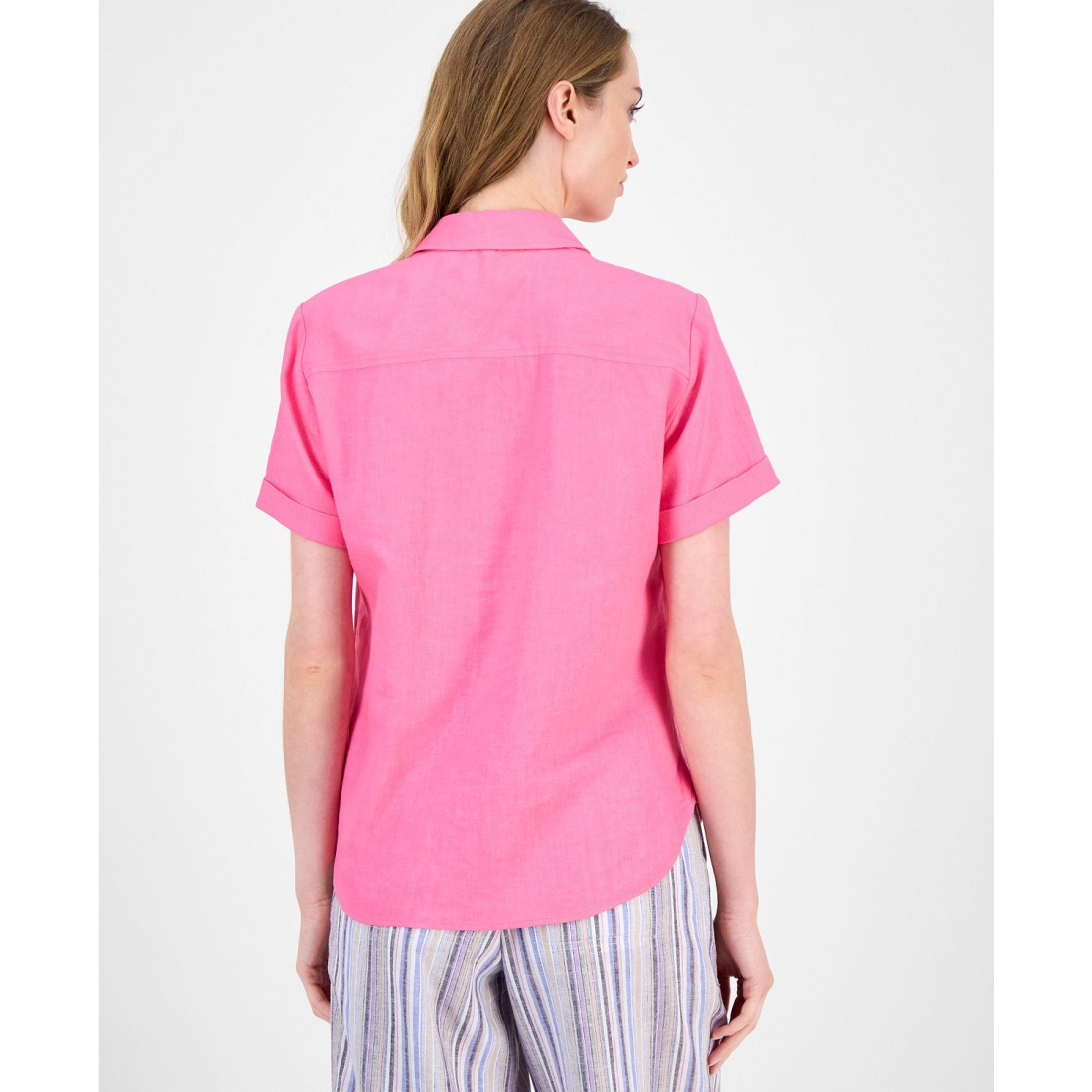 Women's 'Cuffed Short-Sleeve Camp Shirt'