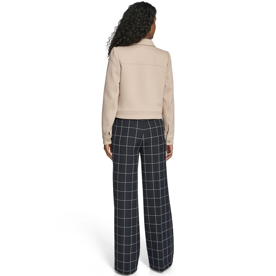 'Point Collar Trucker Jacket' für Damen