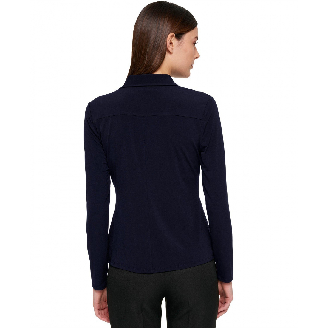 'Point-Collar Top' pour Femmes