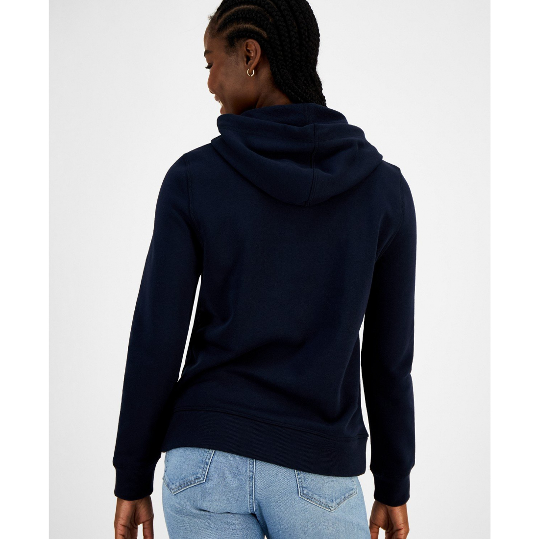 'Embroidered Logo Hooded Sweatshirt' pour Femmes