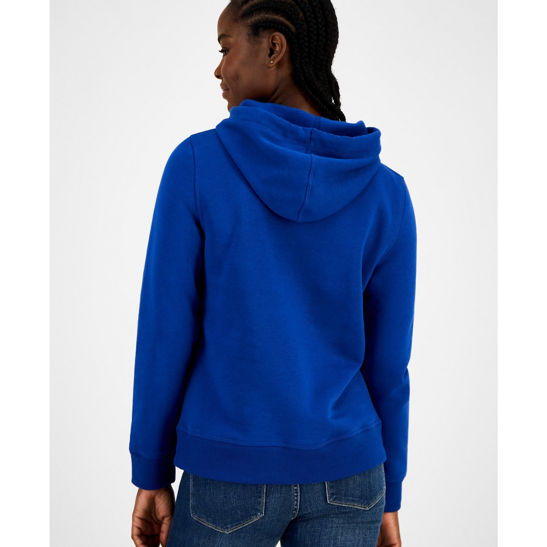 'Embroidered Logo Hooded Sweatshirt' für Damen